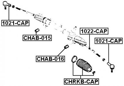 FEB ČEP ŘÍZENÍ CHEVROLET CAPTIVA 07-, OPEL ANTARA 07-